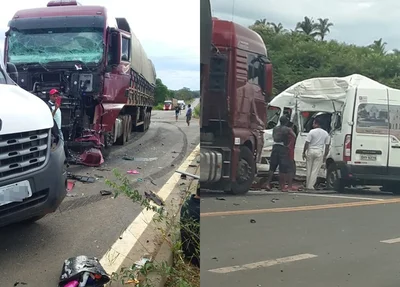 Acidente deixa 8 mortos na BR 226