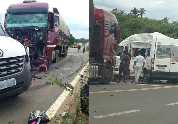 Acidente deixa 8 mortos na BR 226
