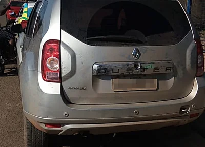 Veículo encontrado pela PM