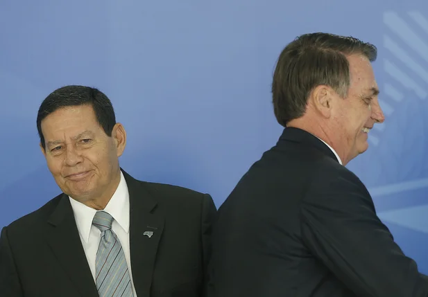Mourão e Bolsonaro