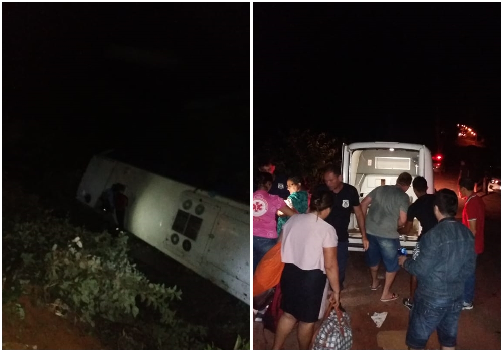 O acidente deixou 22 pessoas feridas, sendo duas em estado grave