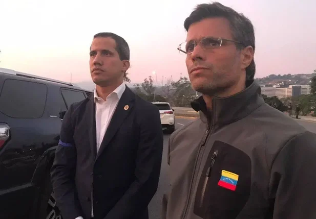 Juan Guaidó e Leopoldo Lopez