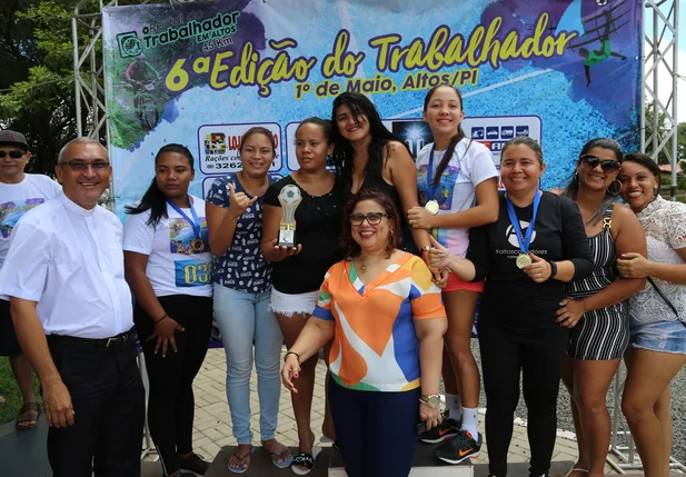 Atividades esportivas marcam Dia do Trabalhador em Altos