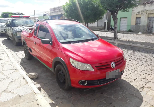 Carro apreendido pela PM