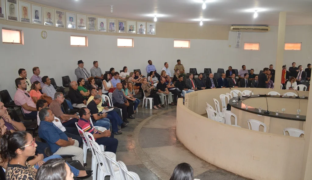 Público prestigia a audiência pública