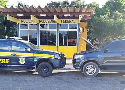 Veículo apreendido pela PRF-PI
