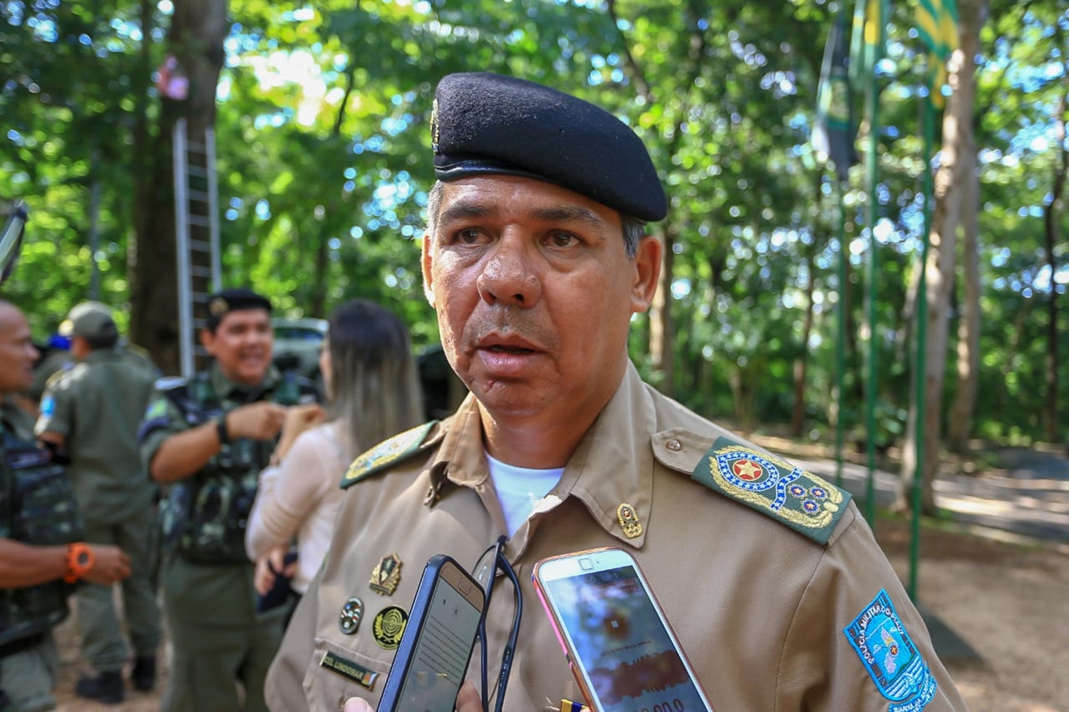 Comandante Geral da Polícia Militar do Piauí, Coronel Castílho