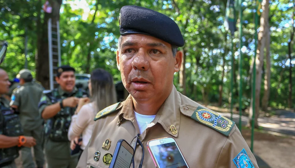 Comandante Geral da Polícia Militar do Piauí, Coronel Castílho
