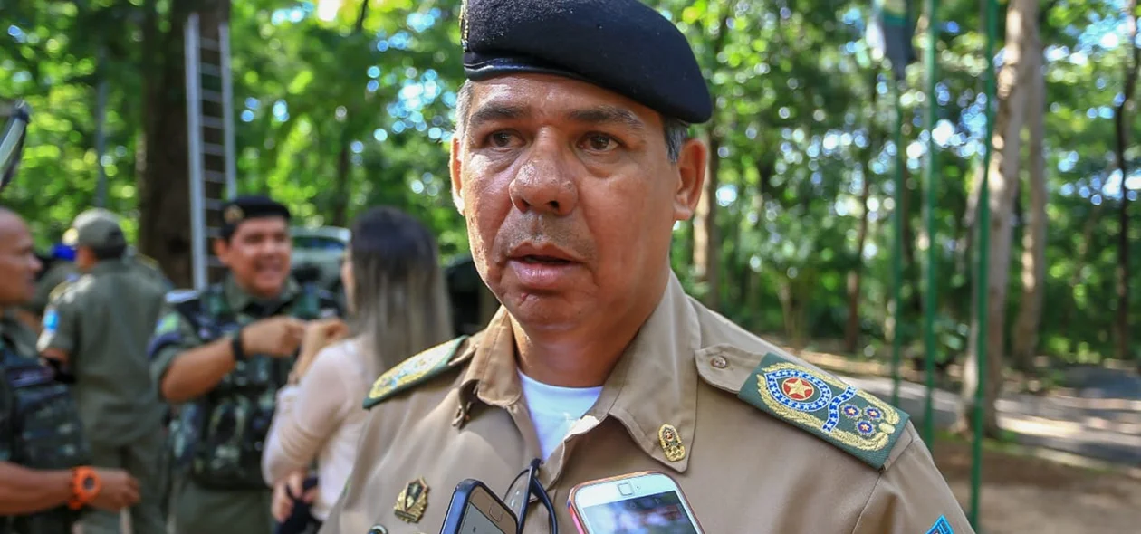 Comandante Geral da Polícia Militar do Piauí, Coronel Castílho