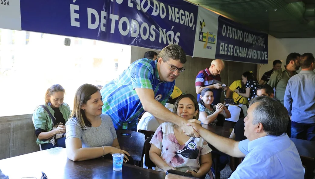 Luciano Nunes na convenção 