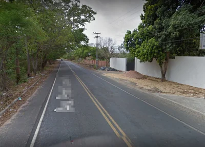 Local onde aconteceu o acidente