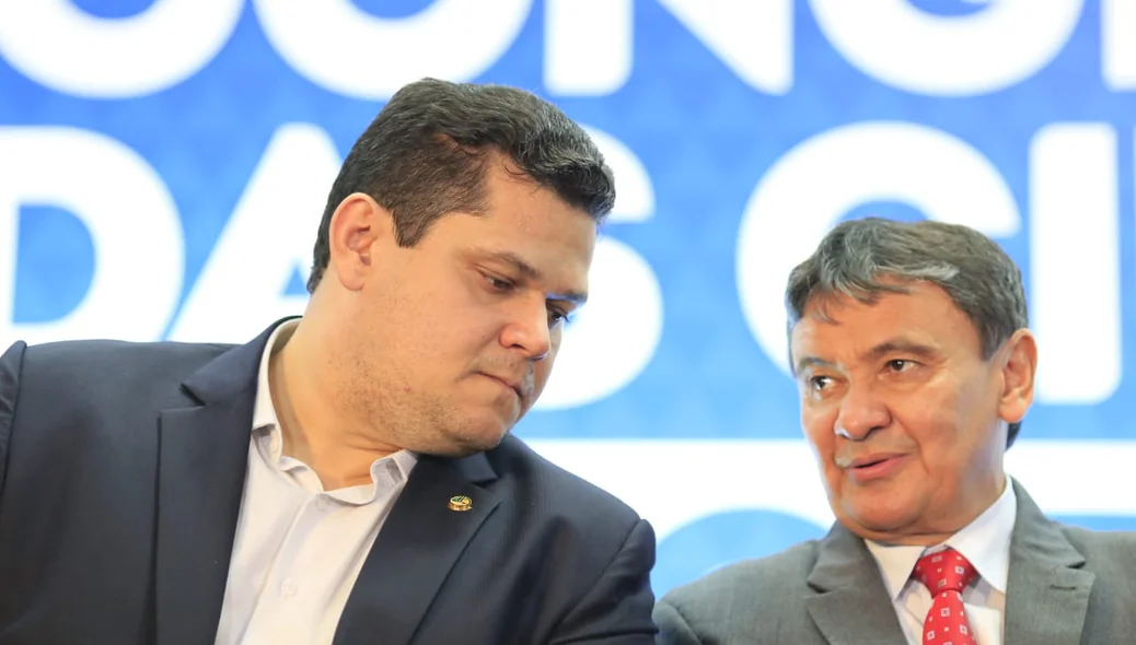 Alcolumbre e Wellington Dias