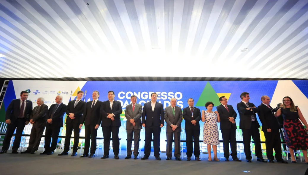 Autoridades no Congresso das Cidades