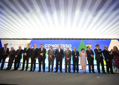 Autoridades no Congresso das Cidades