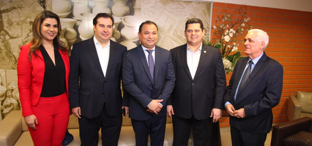 Dra Marina, Maia, Evaldo Gomes, Alcolumbre e Themístocles