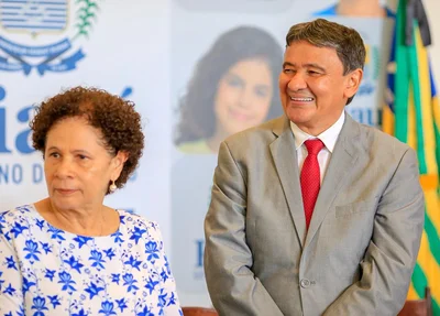 Governador Wellington Dias e Regina Sousa