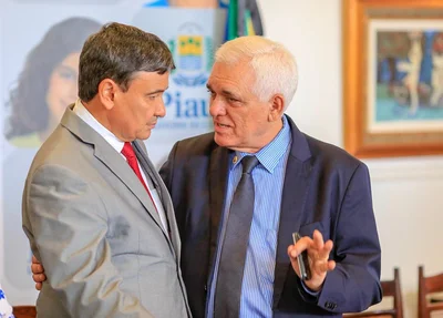 Wellington Dias e Themístocles 