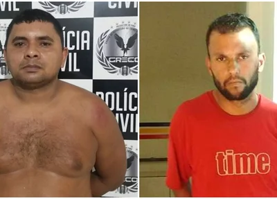 O piauiense: Marcelo Negão à esquerda e o mineiro: Raimundo à direita