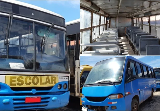 Ônibus fiscalizados pela PRF