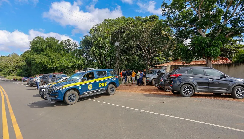 Posto da Polícia Rodoviária Federal em Altos