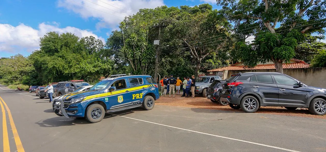 Posto da Polícia Rodoviária Federal em Altos