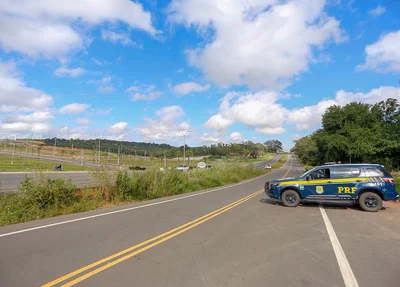 Viatura da Polícia Rodoviária Federal
