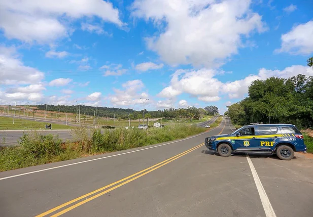 Viatura da Polícia Rodoviária Federal