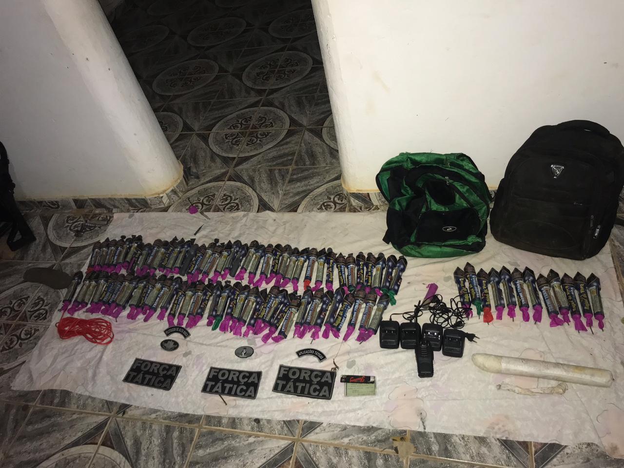 Explosivos encontrados na casa dos irmãos