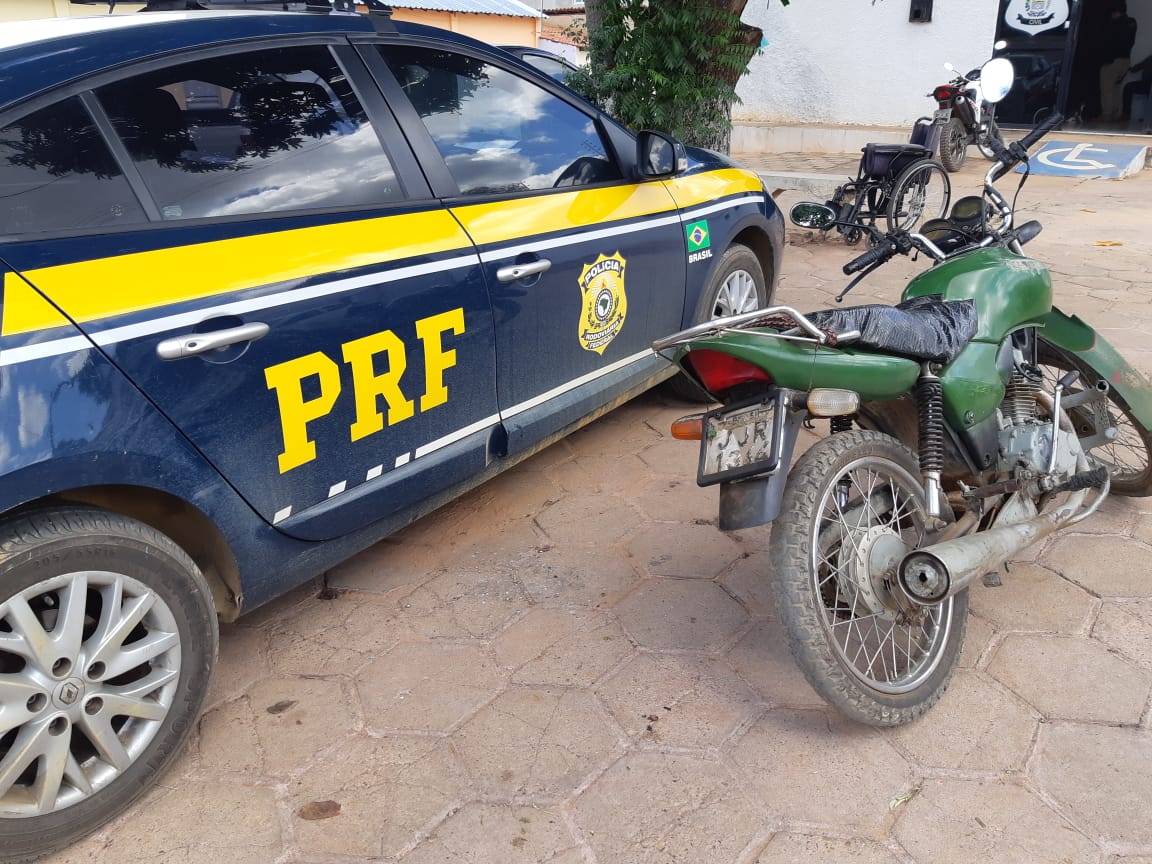 Moto apreendida