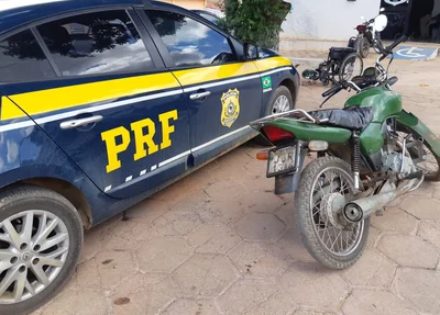 Moto apreendida