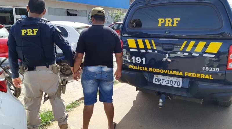 Prisão feita pela Polícia Rodoviária Federal