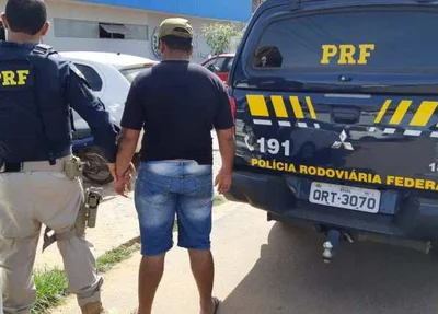 Prisão feita pela Polícia Rodoviária Federal