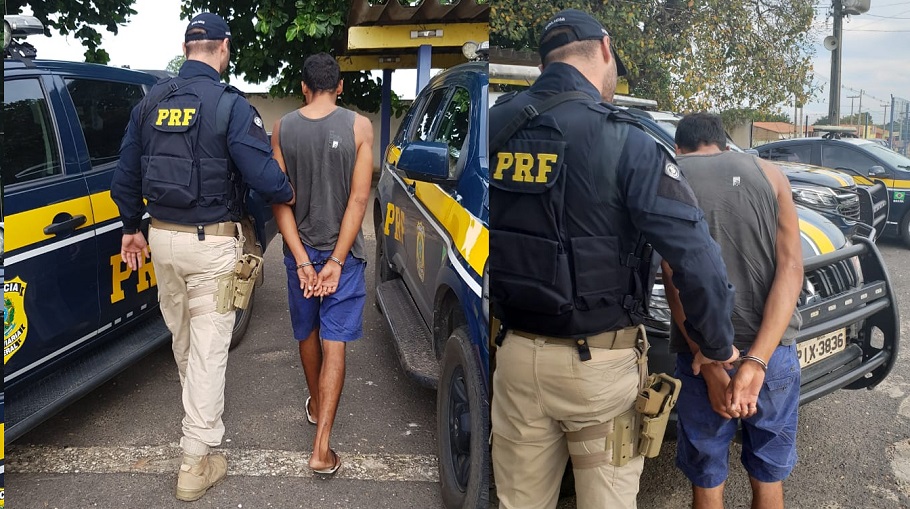 Acusando sendo preso pela PRF-PI