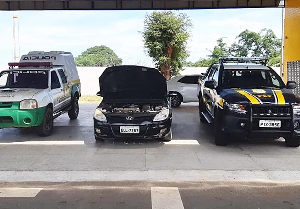 Veículo clonado encontrado pela PRF-PI