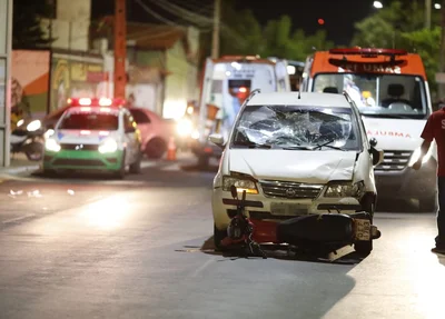 Motorista do carro teve ferimentos leves