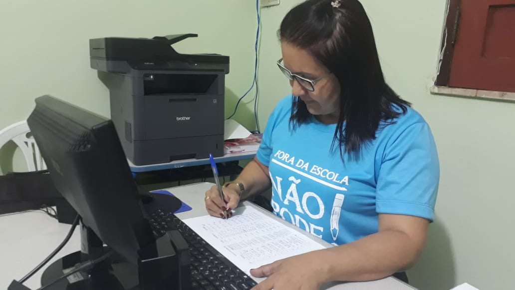 Ivane Araújo, gestora politica da Busca Ativa Escolar