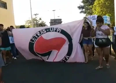 Manifestação na UFPI
