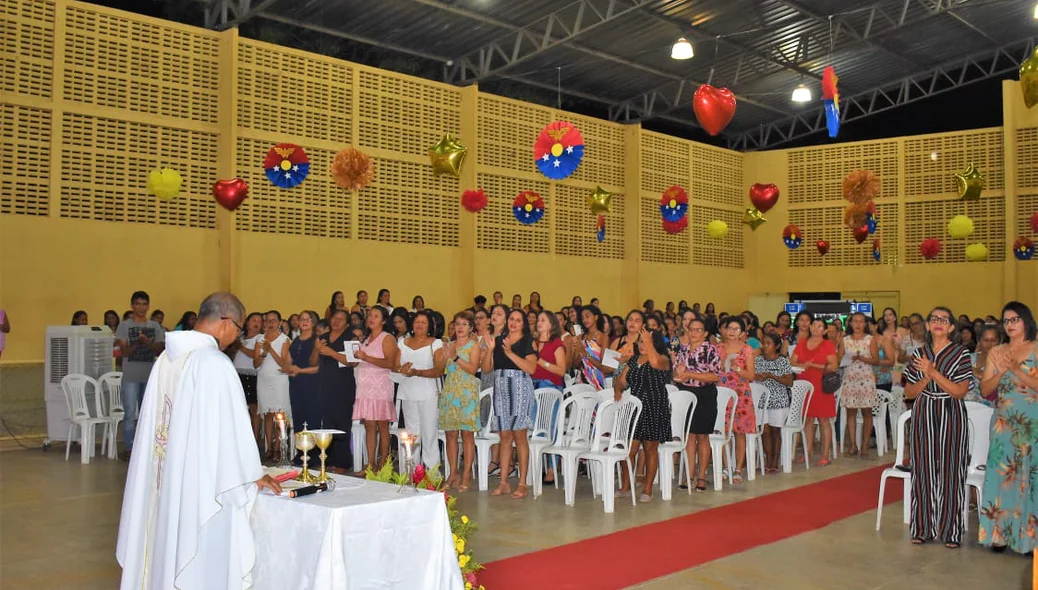 Missa em ação de graças pelo Dia das Mães em Joaquim Pires