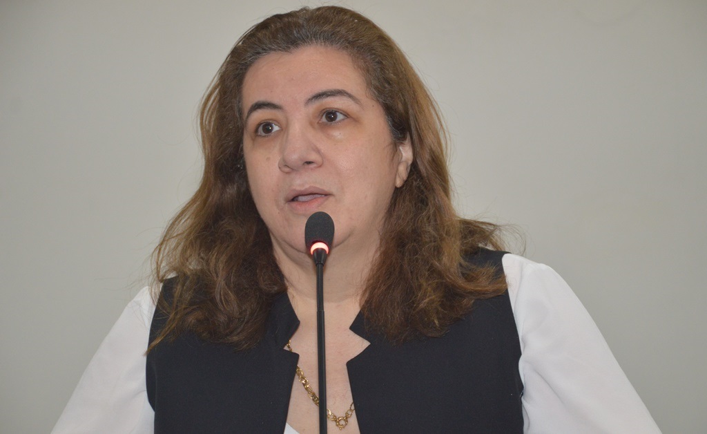 Patrícia Batista, atual diretora do Hospital Justino Luz