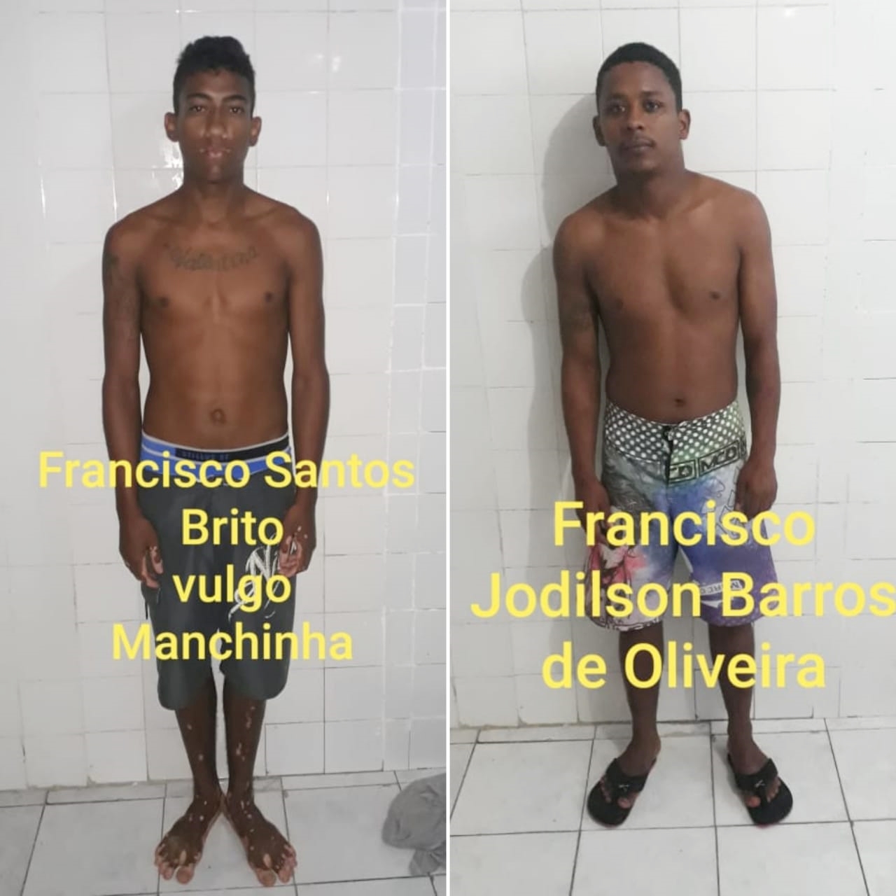Presos pela Polícia Civil