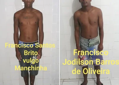 Presos pela Polícia Civil