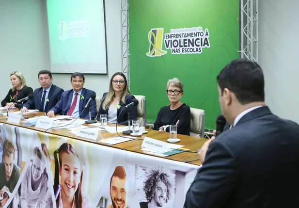 Lançamento da Frente Parlamenta de Enfrentamento à Violência nas Escolas