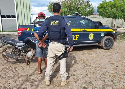 O acusado foi preso por receptação
