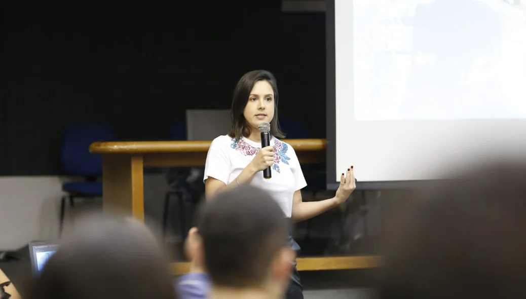 Mirna na palestra