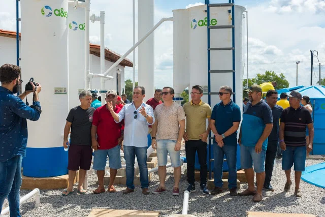 Inauguração da primeira Estação de Tratamento de Água no município de Buriti dos Lopes