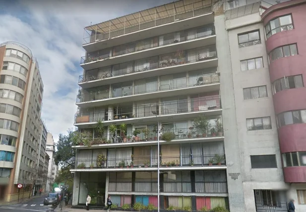 Edifício onde foram encontrados os corpos no Chile
