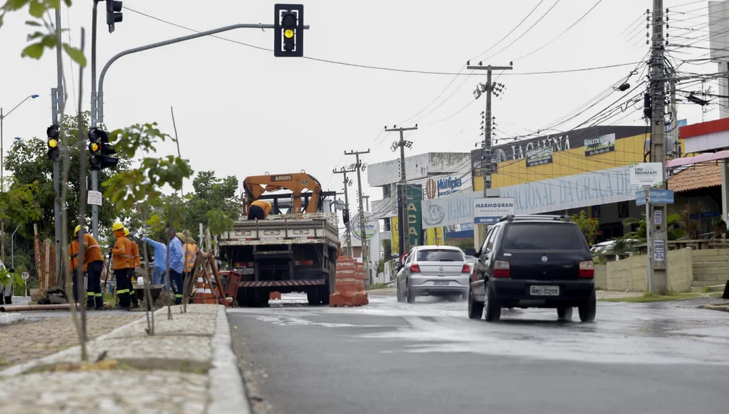 Avenida João XXlll em obras