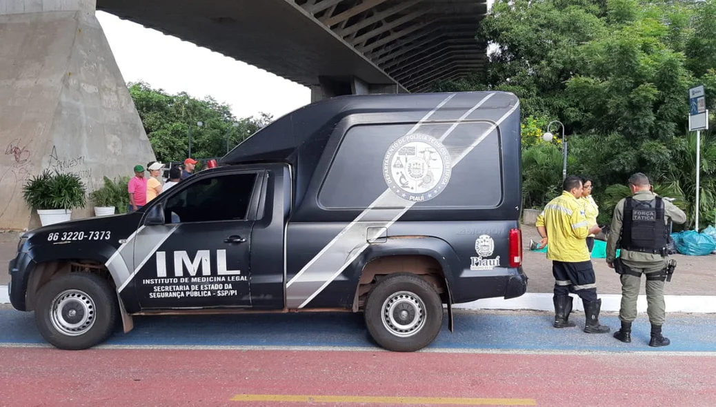 IML foi acionado para remover o corpo do local