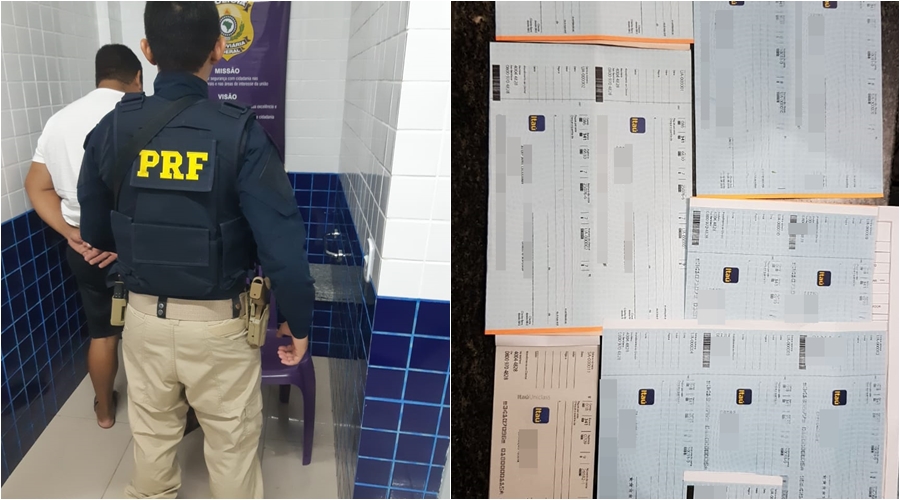 Polícia prende suspeito de estelionato