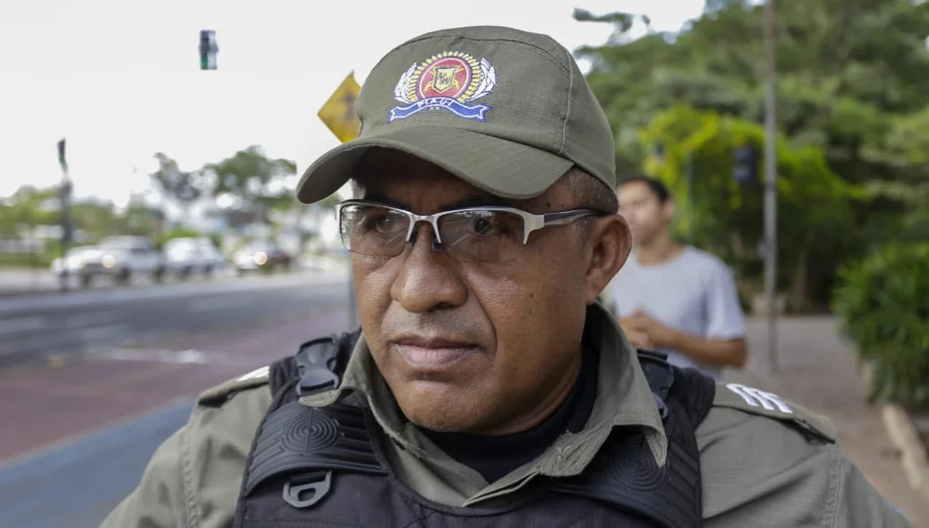 Sargento Josías, do 5º Batalhão da Polícia Militar